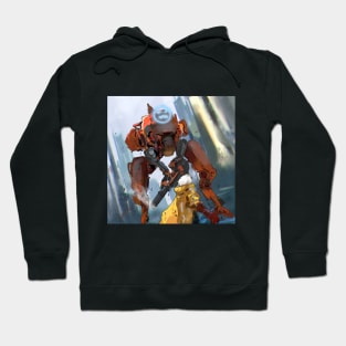 Angry Mech Hoodie